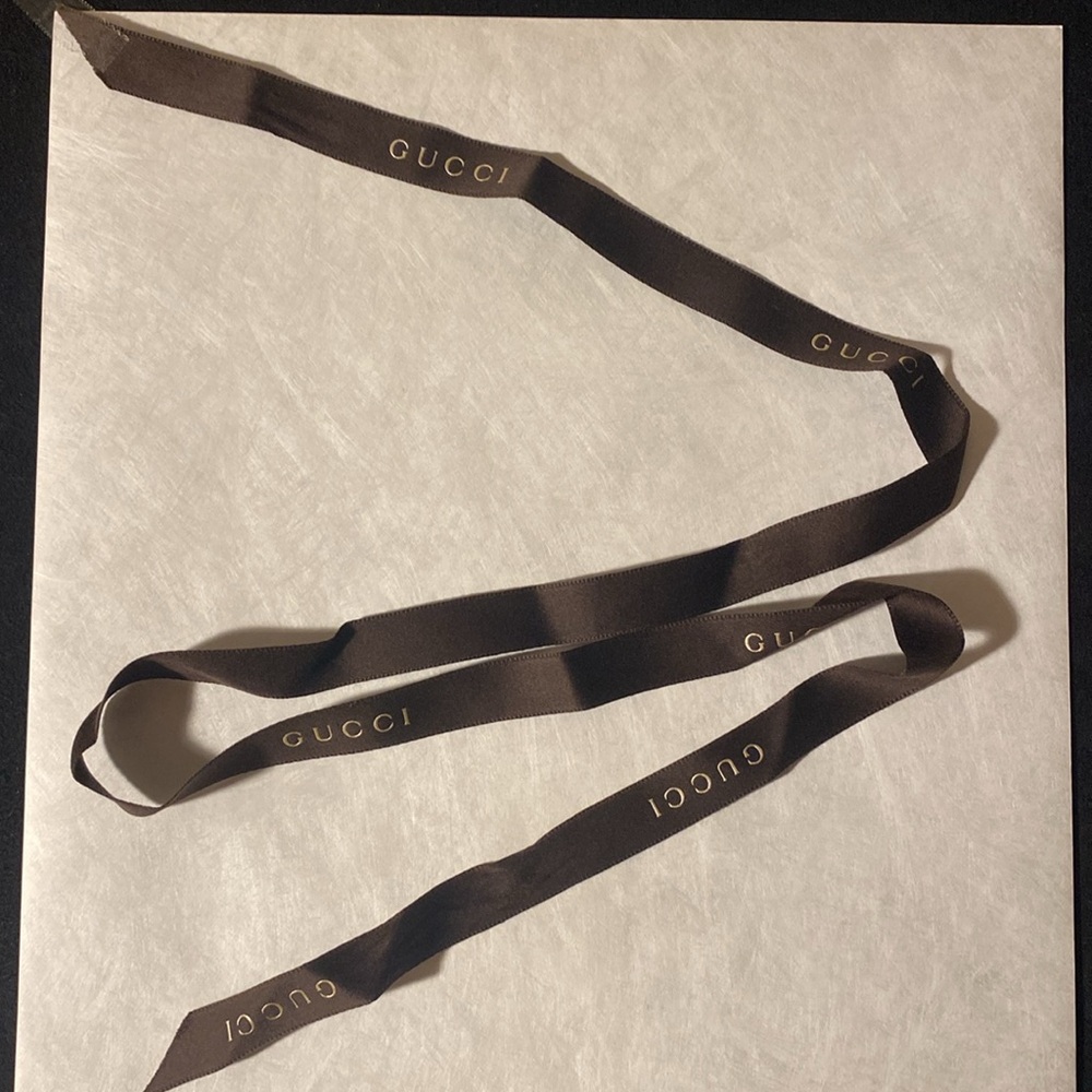 Authentic Gucci Ribbon 37โ - Picture 2 of 4